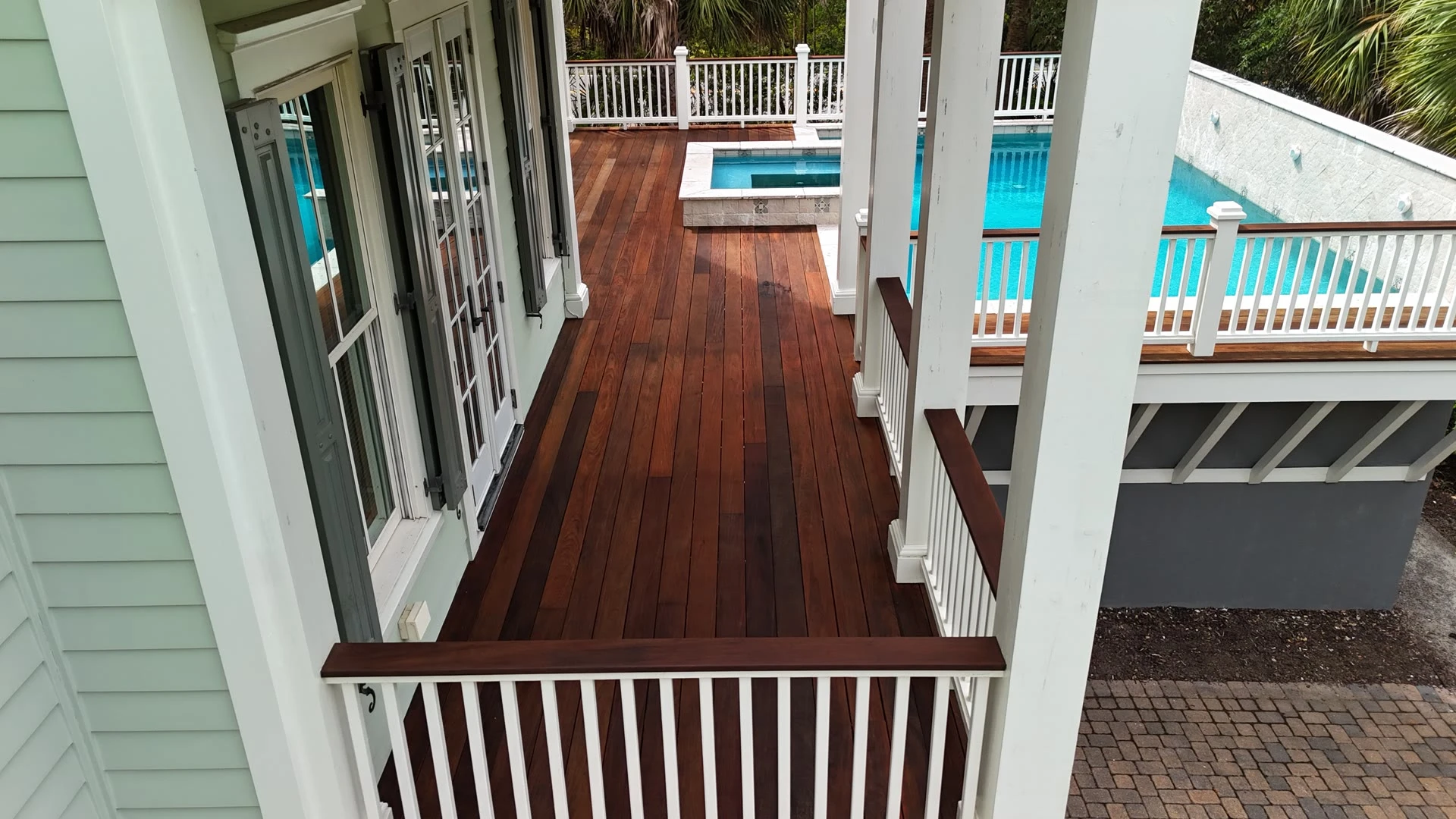 Charleston Deck Restoration — Railing and edge